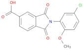 2-(5-Chloro-2-methoxyphenyl)-1,3-dioxoisoindoline-5-carboxylic acid