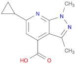 6-Cyclopropyl-1,3-dimethyl-1H-pyrazolo[3,4-b]pyridine-4-carboxylic acid