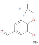 3-Methoxy-4-(2,2,2-trifluoroethoxy)benzaldehyde