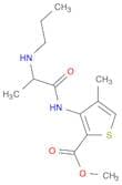 methyl 4-methyl-3-[2-(propylamino)propanamido]thiophene-2-carboxylate