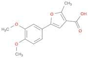 5-(3,4-Dimethoxyphenyl)-2-methyl-3-furoic acid