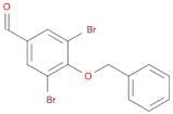 4-(benzyloxy)-3,5-dibromobenzaldehyde