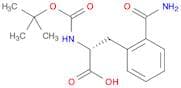 (R)-2-((tert-Butoxycarbonyl)amino)-3-(2-carbamoylphenyl)propanoic acid