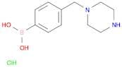 4-(Piperazin-1-ylmethyl)phenylboronic acid, HCl