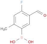 4-Fluoro-5-formyl-2-methylphenylboronic acid