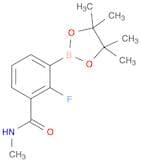 2-Fluoro-3-(methylcarbamoyl)phenylboronic acid pinacol ester