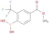 4-(Methoxycarbonyl)-2-(trifluoromethyl)phenylboronic acid