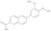 6-(3,4-Dimethoxy-phenyl)-naphthalene-2-carboxylic acid