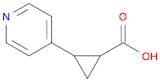 2-Pyridin-4-yl-cyclopropanecarboxylic acid