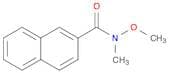 N-Methoxy-N-methylnaphthalene-2-carboxamide