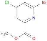 methyl 6-bromo-4-chloropyridine-2-carboxylate