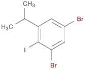 1,5-dibromo-2-iodo-3-(propan-2-yl)benzene