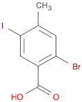 2-Bromo-5-iodo-4-methylbenzoic acid
