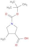 1-(tert-Butoxycarbonyl)-4-methylpyrrolidine-3-carboxylic acid