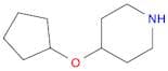 4-(Cyclopentyloxy)piperidine
