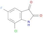 7-​Chloro-​5-​fluoro-​1H-​indole-​2,​3-​dione