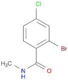 2-Bromo-4-chloro-N-methylbenzamide
