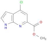 Methyl 4-Chloro-1H-Pyrrolo[2,3-b]Pyridine-6-Carboxylate