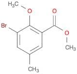 Methyl 3-bromo-2-methoxy-5-methylbenzoate