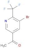 1-(5-Bromo-6-(trifluoromethyl)pyridin-3-yl)ethanone