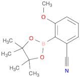 3-METHOXY-2-(TETRAMETHYL-1,3,2-DIOXABOROLAN-2-YL)BENZONITRILE