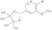 Pyridine, 2-bromo-3-methoxy-5-(4,4,5,5-tetramethyl-1,3,2-dioxaborolan-2-yl)-