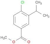 Benzoic acid, 4-chloro-3-(1-methylethyl)-, methyl ester