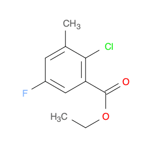 Ethyl 2-chloro-5-fluoro-3-methylbenzoate