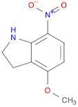 4-methoxy-7-nitro-2,3-dihydro-1H-indole