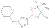 1-[(oxan-2-yl)methyl]-4-(tetramethyl-1,3,2-dioxaborolan-2-yl)-1H-pyrazole