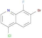 7-Bromo-4-chloro-8-fluoroquinoline