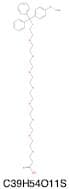 α-(4-Methoxytrityl)thio-octa(ethylene glycol)-ω-propionic acid
