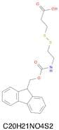 3-((2-(((9H-fluoren-9-yl)methoxy)carbonylamino)ethyl)disulfanyl)propanoic acid