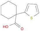1-(thiophen-2-yl)cyclohexane-1-carboxylic acid