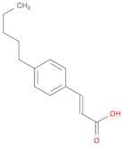 (2E)-3-(4-pentylphenyl)prop-2-enoic acid