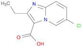 6-Chloro-2-ethylimidazo[1,2-a]pyridine-3-carboxylic Acid