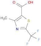 4-methyl-2-(trifluoromethyl)-1,3-thiazole-5-carboxylic acid
