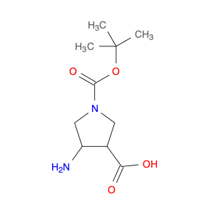 4-amino-1-[(tert-butoxy)carbonyl]pyrrolidine-3-carboxylic acid