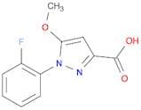 1-(2-Fluorophenyl)-5-methoxy-1H-pyrazole-3-carboxylic acid