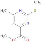 methyl 6-methyl-2-(methylsulfanyl)pyrimidine-4-carboxylate