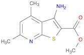 methyl 3-amino-4,6-dimethylthieno[2,3-b]pyridine-2-carboxylate