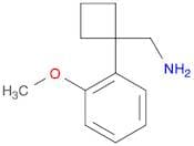 [1-(2-Methoxyphenyl)cyclobutyl]methanamine