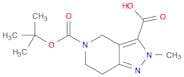 5-[(tert-butoxy)carbonyl]-2-methyl-2H,4H,5H,6H,7H-pyrazolo[4,3-c]pyridine-3-carboxylic acid