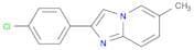 2-(4-Chlorophenyl)-6-methylimidazo[1,2-a]pyridine