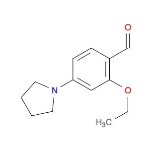 2-ethoxy-4-pyrrolidin-1-ylbenzaldehyde