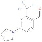 4-PYRROLIDIN-1-YL-2-(TRIFLUOROMETHYL)BENZALDEHYDE