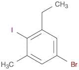 5-Bromo-1-ethyl-2-iodo-3-methyl-benzene