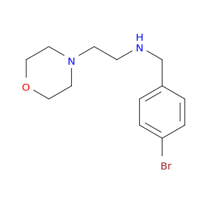 N-(4-Bromobenzyl)-N-[2-(4-morpholinyl)ethyl]amine