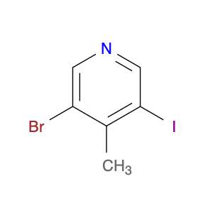3-Bromo-5-iodo-4-methylpyridine