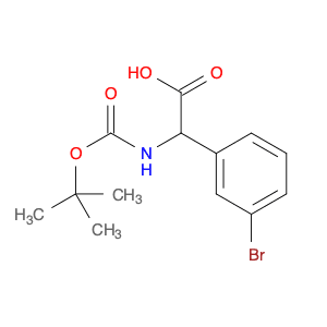 Boc-2-amino-2-(3-bromophenyl)acetic acid